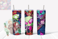 20oz Invader Zim