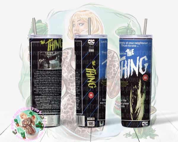 20oz The Thing VHS Cover